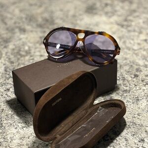 Tom Ford #tomford #rare #notmanypeoplehavethem #1of1 #sporty #purplelens